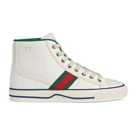 gucci tennis sneakers 1980s|Gucci tennis 1977 high top.